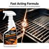 Fast-Acting Heavy-Duty Grill Degreaser Spray, 500g Large Capacity, Powerful Oven & Kitchen Grease Cleaner, Dissolves Tough Burnt-On Grease, Multi-Surface Cleaner for Grill, Stove, Range Hood view 4
