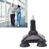 Crutch Tip Slip Proof Walking Cane Foot Tip for Stability on All Surfaces ABS Accessory view 2