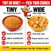 Baby Star Crunchy Ramen Snack Wide Tonkotsu Flavor, 6oz, Pack of 12 | Japanese Crispy Noodle Treat, Rich Pork Bone Broth Taste, Asian Snack for Kids and Adults view 4