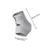 JHKNNK Ankle Compression Sleeve for Sprain Prevention Adjustable Breathable Ankle Support Brace for Running Basketball Soccer Hiking Gray L view 2