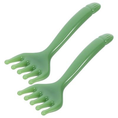 CTIRCHIU 2pcs Handheld Scalp Massager Comb Manual Hair Scalp Scratcher Finger Head Massager for Head, Neck Relaxation and Meridian Acupoint Stimulation in Home and Travel Use