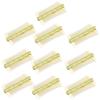 TEHAUX 10pcs Double-sided Plastic Hair Comb Fine Tooth Comb Thick Hair Scalp Massager Portable Hairdressing Tool for Adults view 1