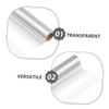 OATIPHO Cellophane Wrap Roll 50cm X 50m, Thick 4.7 Mil Floral Wrapping Paper for Florist Packaging, Bouquet and Basket Wrapping, Flower Packaging Supplies view 3
