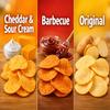 Baked Variety Pack Chips Snack Bags 12 Pack (4 Ruffles Cheddar & Sour Cream Crisps, 4 Barbecue Potato Crisps, 4 Original Potato Crisps) 1.125 Oz Bags | Value Pack Bundled by SUPERDEALS with Mystery Gift view 2