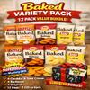 Baked Variety Pack Chips Snack Bags 12 Pack (4 Ruffles Cheddar & Sour Cream Crisps, 4 Barbecue Potato Crisps, 4 Original Potato Crisps) 1.125 Oz Bags | Value Pack Bundled by SUPERDEALS with Mystery Gift view 3