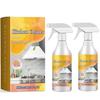 Effective Kitchen Degreaser Cleaner Spray, Kitchen Heavy Oil Cleaner Spray, Remove Stains Cleaning Spray, Heavy Duty Multi Purpose Degreaser Cleaner Spray Removes Grease, Grime and Stains (2PCS)