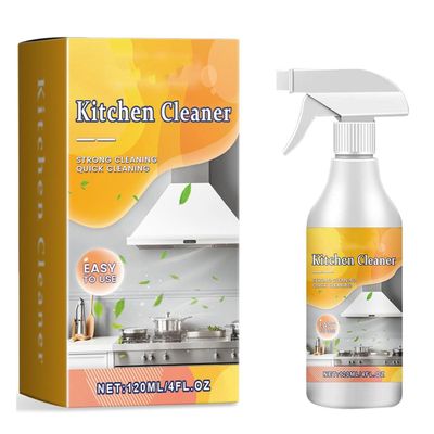 Effective Kitchen Degreaser Cleaner Spray, Kitchen Heavy Oil Cleaner Spray, Remove Stains Cleaning Spray, Heavy Duty Multi Purpose Degreaser Cleaner Spray Removes Grease, Grime and Stains (1PC)