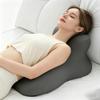 Ergonomic lovers' memory foam wedge pillow-intimate hip positioning pad promotes hips, allows adults to play more deeply, provides support for sleep and prevents snoring-luxury fabric (Grey) view 2