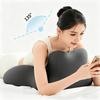 Ergonomic lovers' memory foam wedge pillow-intimate hip positioning pad promotes hips, allows adults to play more deeply, provides support for sleep and prevents snoring-luxury fabric (Grey) view 3