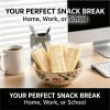 Korean Milk Rice Crackers - 8.47 oz (240g) Individually Wrapped, Baked Senbei, Crispy & Sweet - Great for Parties, Office & School-Friendly Snacks view 2