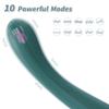10 Modes Handheld Electric Back Massager,Quiet Massagers to Relief Back Muscle Tension and Promote Relaxation MG4203 view 3