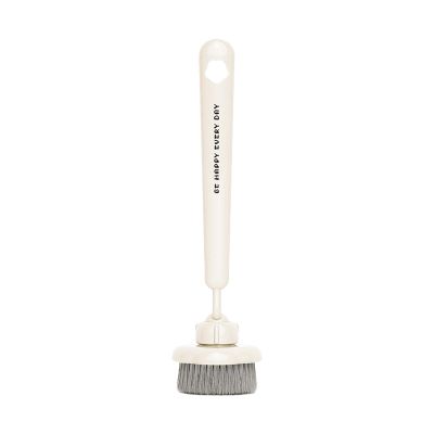 Kitchen Brushes for Dishes Long Handle Rotating Flower