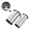 SOESFOUFU 2Pcs Metal Blow Dryer Holder Insert - Hair Dryer Holder Cup for Salon - Stainless Steel Hair Tool Organizer for Straightener Curling Iron view 4