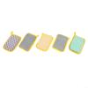 Wire Wool Dishcloths for Cleaning, Reusable Metal Scourer Cloths Remove Grime from Cookware Glassware, No Fray Design, 15x10cm, 10 Pack(2) view 2