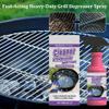 Fast-Acting Heavy-Duty Grill Degreaser Spray, 120 ML BBQ Heavy Duty Degreaser Grill Cleaner Spray,Grills Cleaner Spray For Outdoor Grills,Suitable for All Stubborn Oil Stains view 4