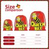 CLNXMT Queen Bee Cartoon Plush Gift Bags With Drawstring Reusable Gift Wrap For Festival,Wedding,Valentines Day view 4