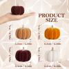 DN DECONATION Small Fall Pumpkin Decor, Fake Decorations for Home, 12PCS view 4