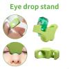 Eye Drop Guides 5pcs Reusable Silicone Eye Drop Guide Applicator Easy Use Aid Ergonomic for Care Tools(Green) view 4