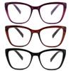 zooxsky Square Reading Glasses for Women Stylish Oversized Frame Lightweight Comfort Readers with Spring Hinges for Daily Use view 1