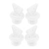 KJHBV 4pcs Hot Water Bag Stoppers Hot Water Bottle Plugs 2.1cm Inner Diameter Sealing Caps Replacement for Leak Prevention and Travel Use view 1