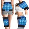 KingPavonini Soft Large Ice Packs for Injuries Reusable with Straps & Dual-Layer Gel, Up to 50-Min Long-Lasting, Leakproof Cold Compress for Knee Shoulder Back Leg Pain Relief & Swelling, 11"15" view 1