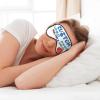 Custom Eye Mask with Your Design for Men & Women Personalized Eye Masks for Sleep with Your Text Logo Photo Customized Sleep Mask for Gifts White view 2