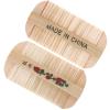 GANAZONO 2pcs Fine Tooth Comb Natural Wooden Dandruff Removal Hair Comb and Pets Scalp Massage Grooming Tool view 1