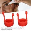 Eye Drop Guides 10PCS Autodrop Eye Guide Portable Silicone Drop Bottle Auxiliary Holder Dropper Aid Tool view 2