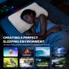 Hopihe Smart Sunrise Alarm Clock Pillow Sound Machine for Sleep with Bluetooth Speaker & Sunset Simulation, Cervical Pillows with White Noise Machine,Wake-Up Light for Sleep Bedroom Home Decor view 3