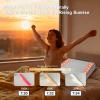 Hopihe Smart Sunrise Alarm Clock Pillow Sound Machine for Sleep with Bluetooth Speaker & Sunset Simulation, Cervical Pillows with White Noise Machine,Wake-Up Light for Sleep Bedroom Home Decor view 4