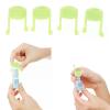 Eye Drop Guides 40pcs Silicone Eye Drop Bottle Helper Eyedrops Holder Clear Fatigue Relief Eyestrain view 4
