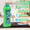 Glass Cooktop Cleaner Kit - Includes 14.11 oz Stove Top Cleaner, Scraper, Scrubbing Pads, Cloth, Effectively Removes Grease and Tough Stains - Use on Induction, Electric & Gas, Ceramic Cooktops view 2