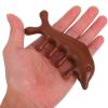 WATIIFUFU Wooden Dolphin Shaped Scalp Massager Comb Wide Tooth Hair Massage Tool for Head Neck Face Meridian Massage Relaxation view 3