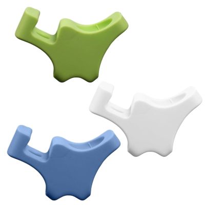 Eye Drop Guides 5pcs Eye Drop Guide Reusable Eyedrops Holder Drops Helper Artifact Auxiliary Bracket(Blue)