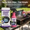 Tyozyw Fast-Acting Heavy-Duty Grill Degreaser Spray, BBQ Grill Cleaner Spray for Outdoor Grills, Effortless Cleaning for Burnt Food & Grease (3pcs) view 2