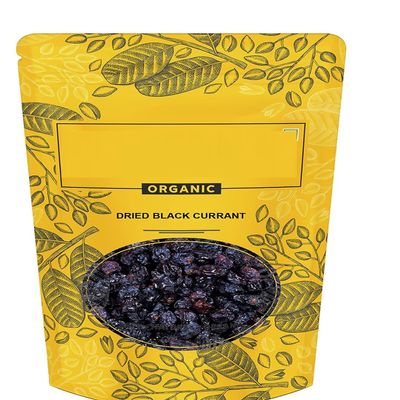 JB Organic Dried Black Currant | Dried Greece Black Currents | Seedless Black Raisins (1 Kg)