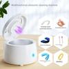 Dental Ultrasonic Retainer Cleaner Machine - True 45kHz Cleaning Pod with Digital Timer for Denture, Mouth Guard, Aligner, Night Guard, Braces, Toothbrush Heads, Jewelry view 2