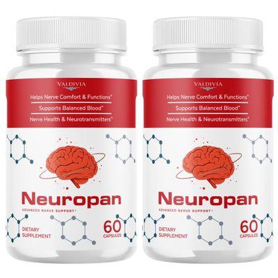 (2 Pack) Neuropan Capsules, All Natural Ingredients, Advanced Neuropan Capsules Overall Health & Wellness Premium Vitamin Supplement Formula with Maximum Strength Multivitamin (120 Capsules)