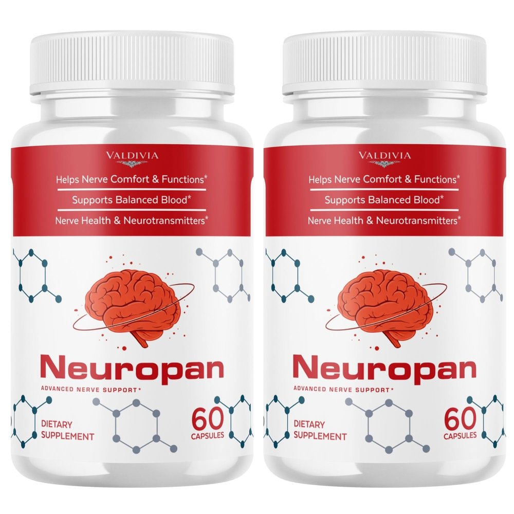 (2 Pack) Neuropan Capsules, All Natural Ingredients, Advanced Neuropan Capsules Overall Health & Wellness Premium Vitamin Supplement Formula with Maximum Strength Multivitamin (120 Capsules)