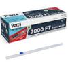 PAMI 18 in x 2000 ft PVC Cling Wrap,Heavy Duty,Slide Cutter,Clear,Food Safe view 1
