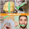 OATIPHO 20pcs Prison Manual Toothbrushes with Large Brush Head and Soft Handle, Medium Bristle Toothbrushes for Deep Cleaning, Disposable Oral Care for Travel and Institutional Use view 3