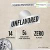 FITAID Essentials Creatine Powder, CreaPure Creatine Monohydrate, ATP Production for Weightlifting, Running, Naturally Flavored, Smooth-Mixing, Easy on Stomach, Resealable (14 Servings, Unflavored) view 2