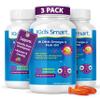 KIDS SMART Hi DHA Omega-3 Fish Oil- 90 Burstlets for Kids 1 and Up | 500mg Fish Oil with DHA & EPA | Brain, Learning, Behavior & Healthy Eye Support | No Fishy Taste, Sugar-Free Fruity Chewable view 1