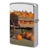 Custom Pumpkins Trolley Lighter Case Personalized Metal Lighter Cover Holder Reusable Shockproof Protective Lighters Without Insert Gift for Men Women Dad Husband view 1
