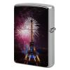Custom Eiffel Tower Fireworks Lighter Case Personalized Metal Lighter Cover Holder Reusable Shockproof Protective Lighters Without Insert Gift for Men Women Dad Husband view 1