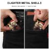 Custom Christmas Cat Lighter Case Personalized Metal Lighter Cover Holder Reusable Shockproof Protective Lighters Without Insert Gift for Men Women Dad Husband view 3