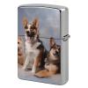 Custom Dogs Lighter Case Personalized Metal Lighter Cover Holder Reusable Shockproof Protective Lighters Without Insert Gift for Men Women Dad Husband view 1