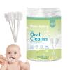 30PCS Newborns Mouth Cleaner, Tongue Gauze Cleaner Toothbrush, Safe Soft Newborns Gauze Toothbrush, Comfortable Orals Cleaning Supplies, for Home, Travel and Hotel view 1