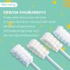 30PCS Newborns Mouth Cleaner, Tongue Gauze Cleaner Toothbrush, Safe Soft Newborns Gauze Toothbrush, Comfortable Orals Cleaning Supplies, for Home, Travel and Hotel view 4