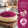 10g Pink Cornflower Petals Edible Dried Flowers for Cake Decorating, Dessert Toppings, Candle Making, Soap Making, and Crafting All-Natural, Food Grade (Red) view 2